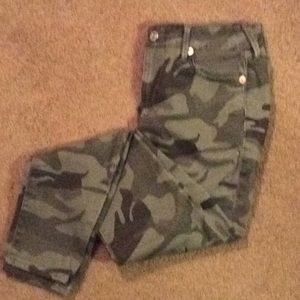 True religion casey camo skinny jean